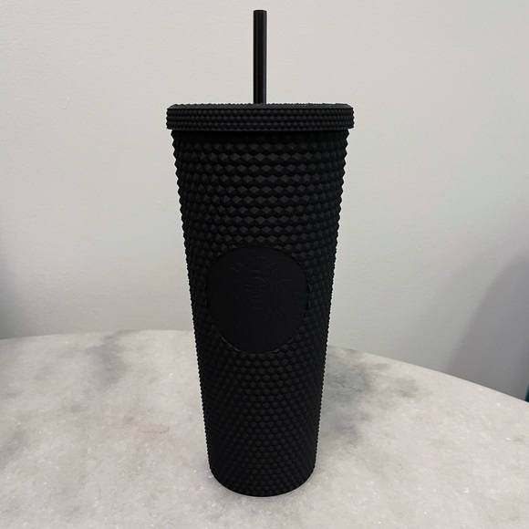 STARBUCKS LIMITED MATTE BLACK STUDDED TUMBLER - Picture 11 of 13
